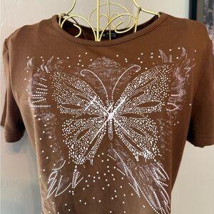 SHEIN Chocolate Brown Top